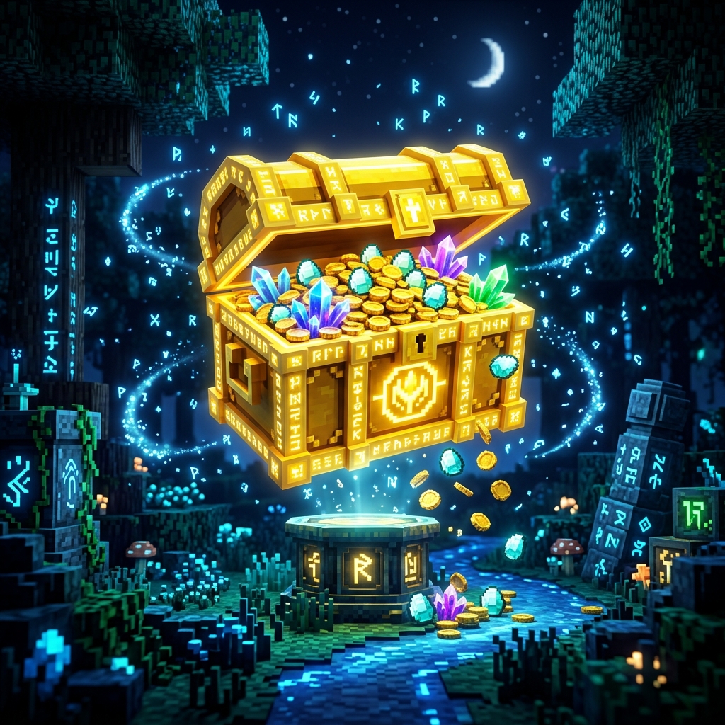 Hypertale Official Store Magic Treasure Chest